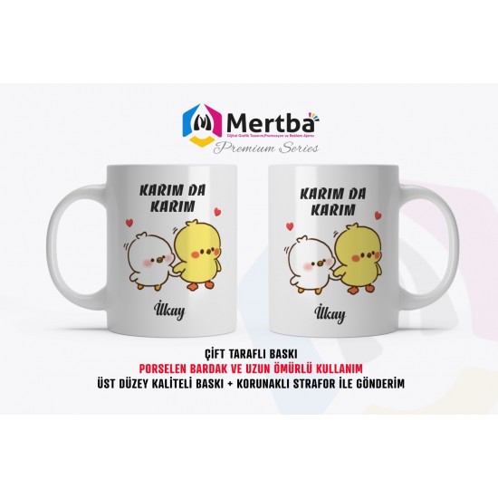 Karımda Karım Kupa Bardağı Karımda Karım Kupa Bardağı