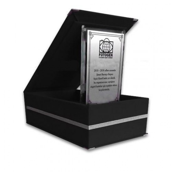 Kristal Plaket Kutusu Kristal Plaket Kutusu