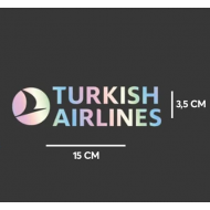 Hologram Turkish Airleness Araç Sticker