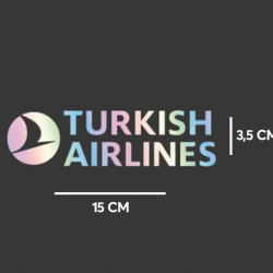 Hologram Turkish Airleness Araç Sticker