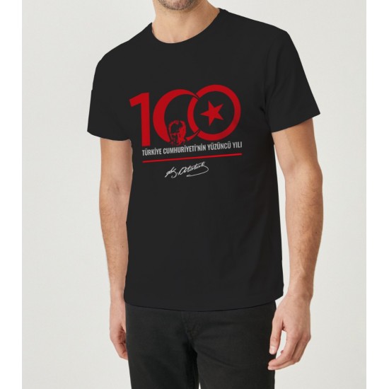 Cumhuriyetimizin 100.Yıl Tişört Model-1 Cumhuriyetimizin 100.Yıl Tişört Model-1