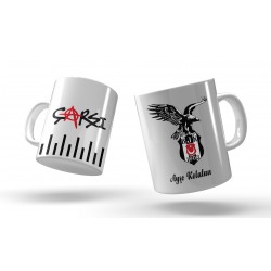 Beşiktaş Kişiye Özel Kupa Bardak