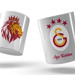 Galatasaray Kişiye Özel Kupa Bardak