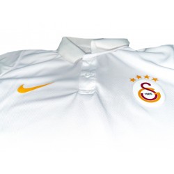 GALATASARAY BEYAZ POLO YAKA GÜNLÜK GİYİM TİŞÖRT