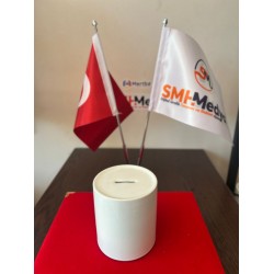 Porselen Beyaz Kumbara