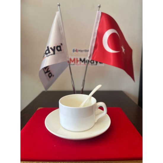 Lüx Latte Beyaz Takımlı Bardak Lüx Latte Beyaz Takımlı Bardak