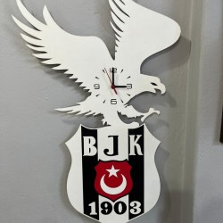 Beşiktaş Ahşap Duvar Saati