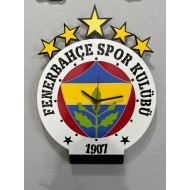 Fenerbahçe Ahşap Duvar Saati