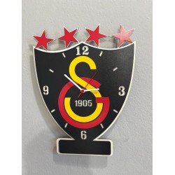 Galatasaray Ahşap Duvar Saati