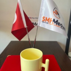Seramik Latte Full Sarı Kaplı Bardak