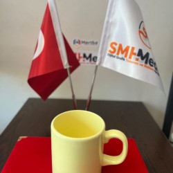 Seramik Latte Full Sarı Kaplı Kupa Bardak