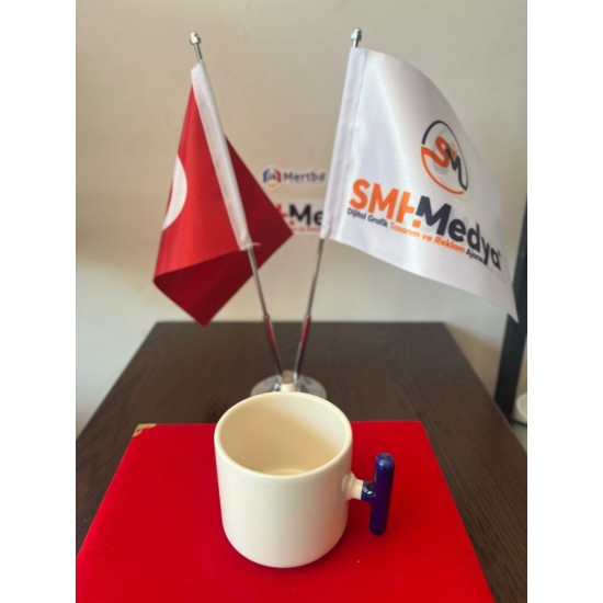 Seramik Latte Bardağı Lacivert Seramik Latte Bardağı Lacivert