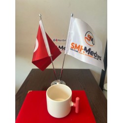 Seramik Latte Bardağı Pembe
