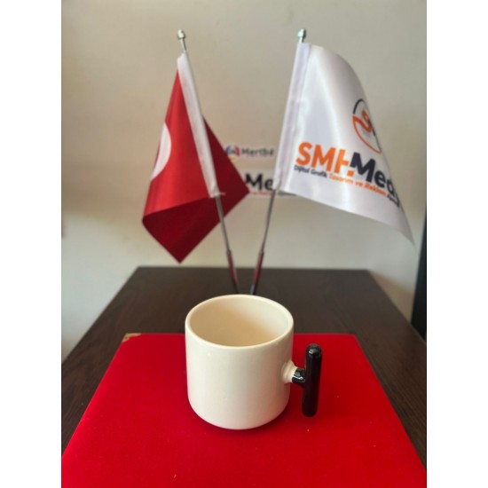 Seramik Latte Bardağı Siyah Seramik Latte Bardağı Siyah