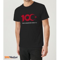 Cumhuriyetimizin 100.Yıl Tişört Model-2
