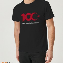 Cumhuriyetimizin 100.Yıl Tişört Model-2