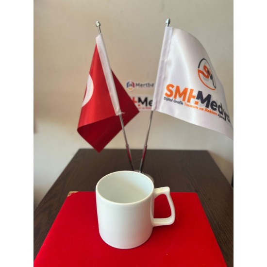Porselen Latte Şekilli Saplı Beyaz Kupa Bardak Porselen Latte Şekilli Saplı Beyaz Kupa Bardak