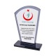 Füme Kristal Plaket Füme Kristal Plaket
